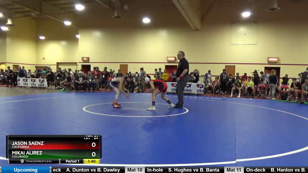 14U 87 Jason Saenz California Vs Mikai Alirez Colorado
