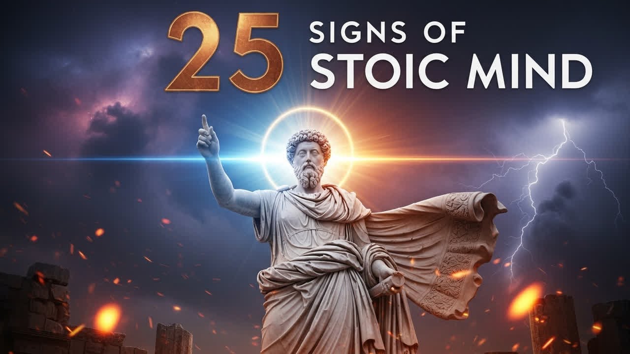 25 Signs of an UNSHAKEABLE Stoic Mind in a Noisy World