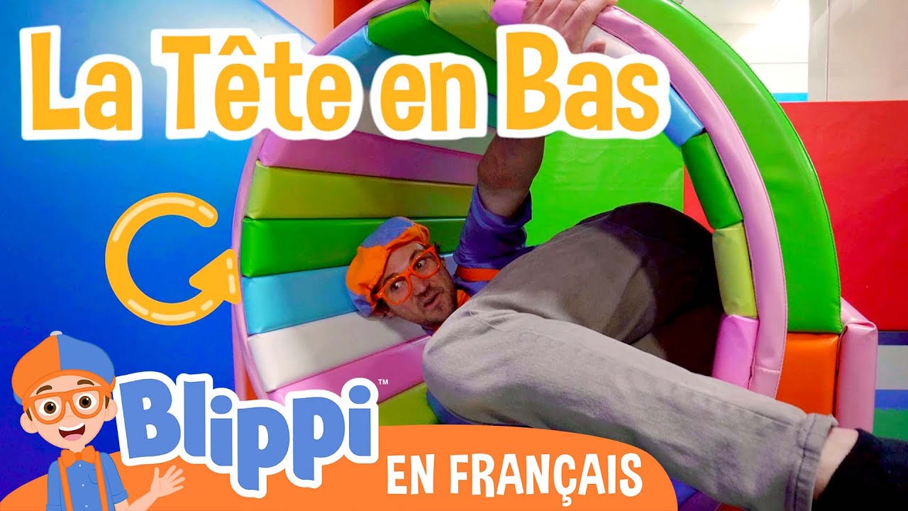 Blippi visite la salle de jeu pour enfants | Blippi en fran&ccedil;ais | Vid&eacute;os &eacute;ducatives pour les enfants
