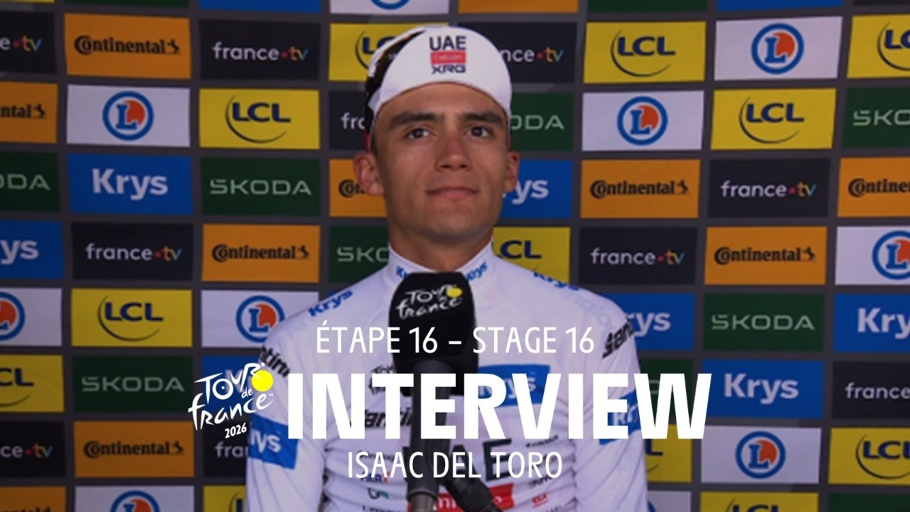 Tour de France 2026 - Stage 16 Post-race interview