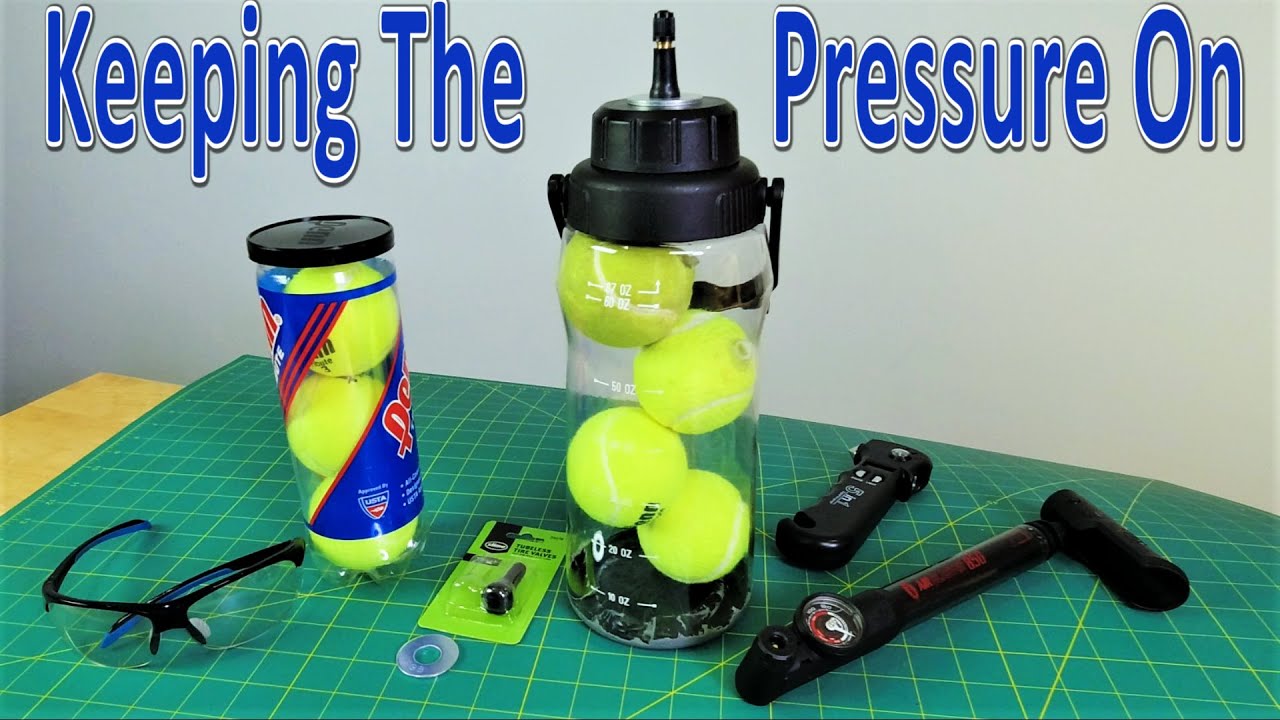 Tennis Ball Pressurizers, Savers - Make It Tutorial