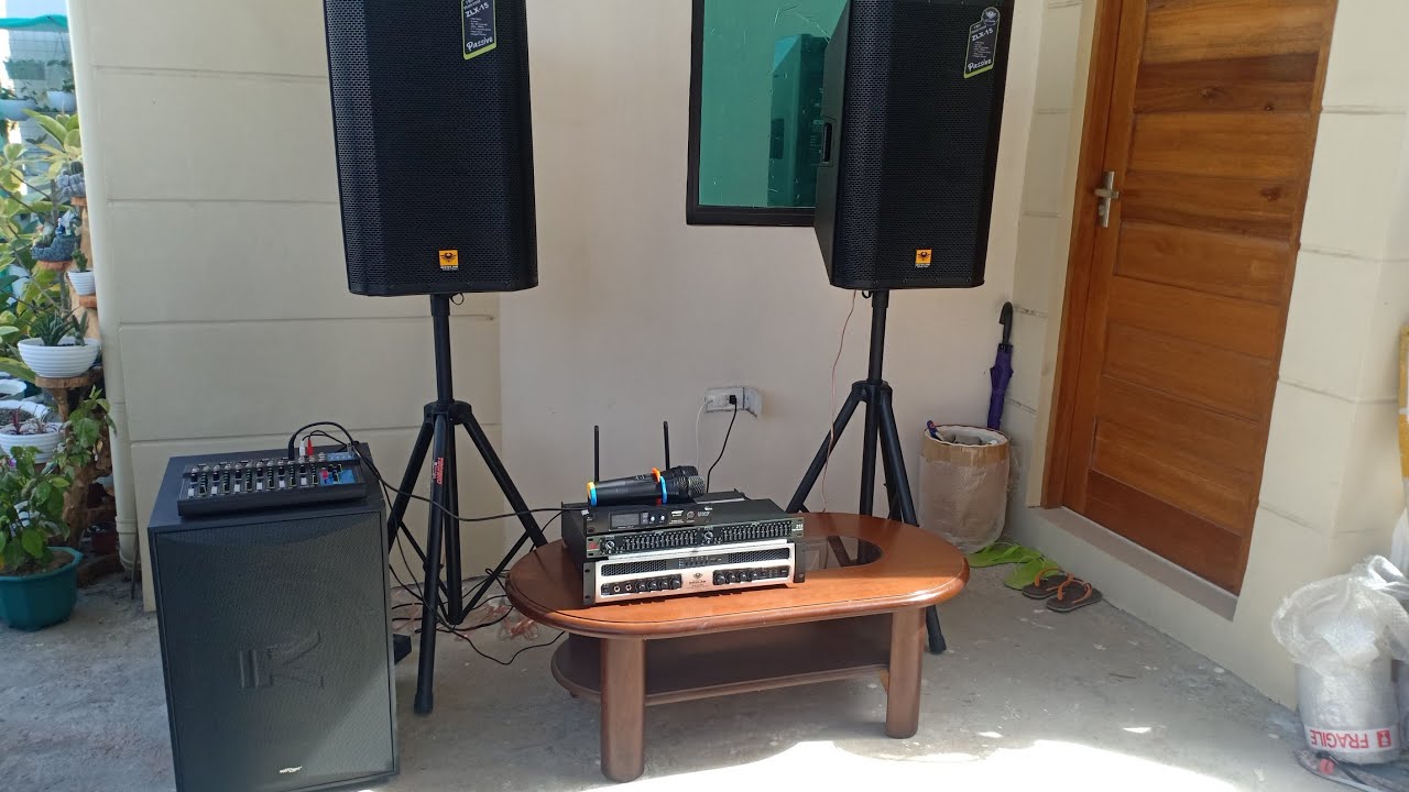 konzert ks15 active sub | kevler zlx-15 | gx-5000 setup