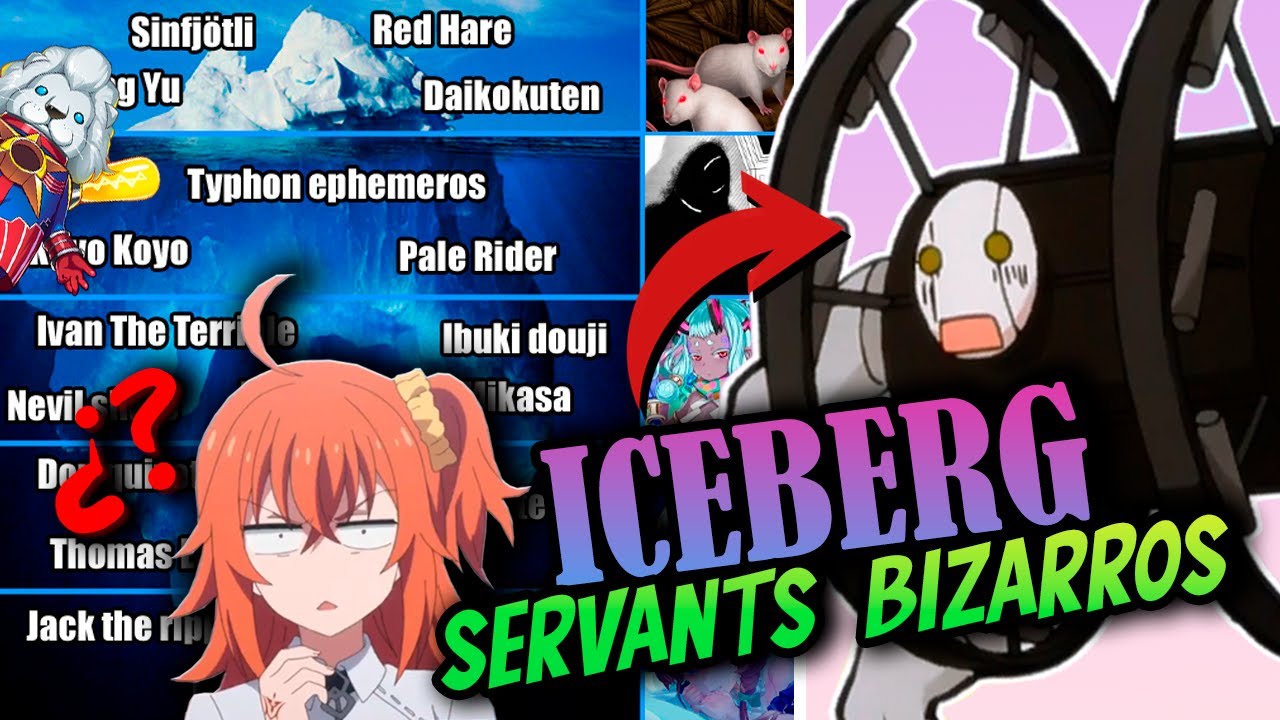 『FATE』EL ICEBERG DE LOS SERVANTS MAS BIZARROS