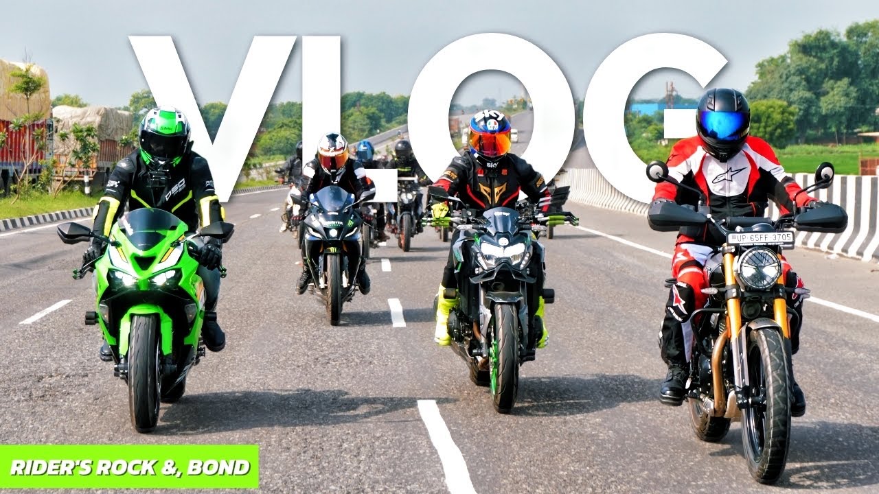 Sponsered Ride by TRIUMPH Varanasi 😍 Rider's Rock and Bond 🔥 VLOG-11