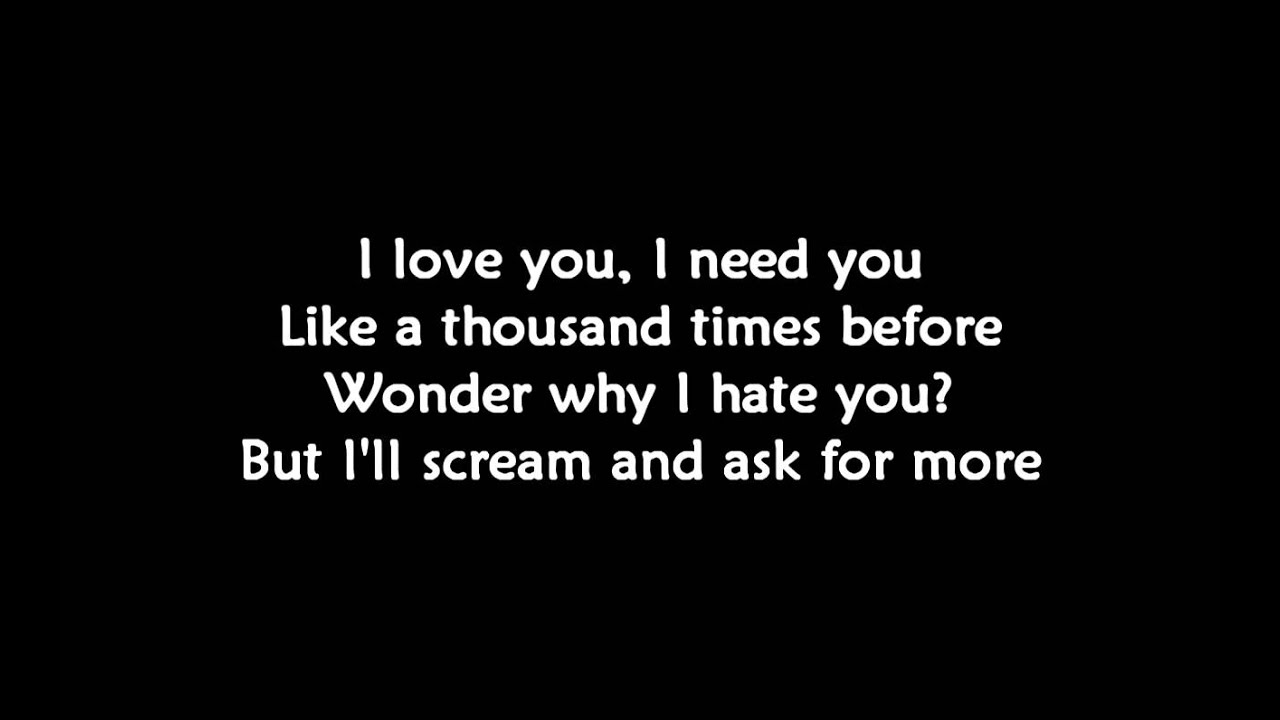 Hedley - Saturday Lyrics