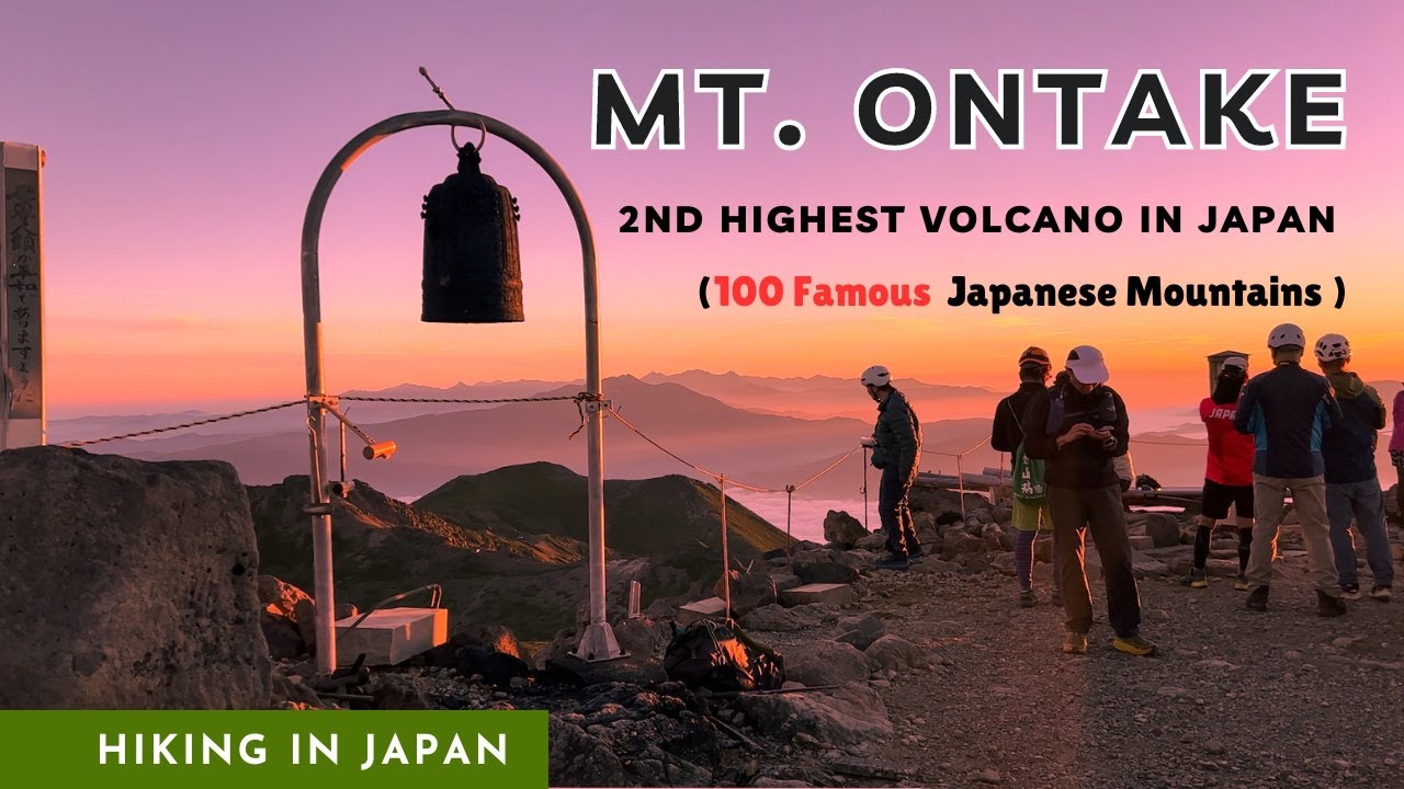 Solo Hiking in Japan - Mt. Ontake ⛰️