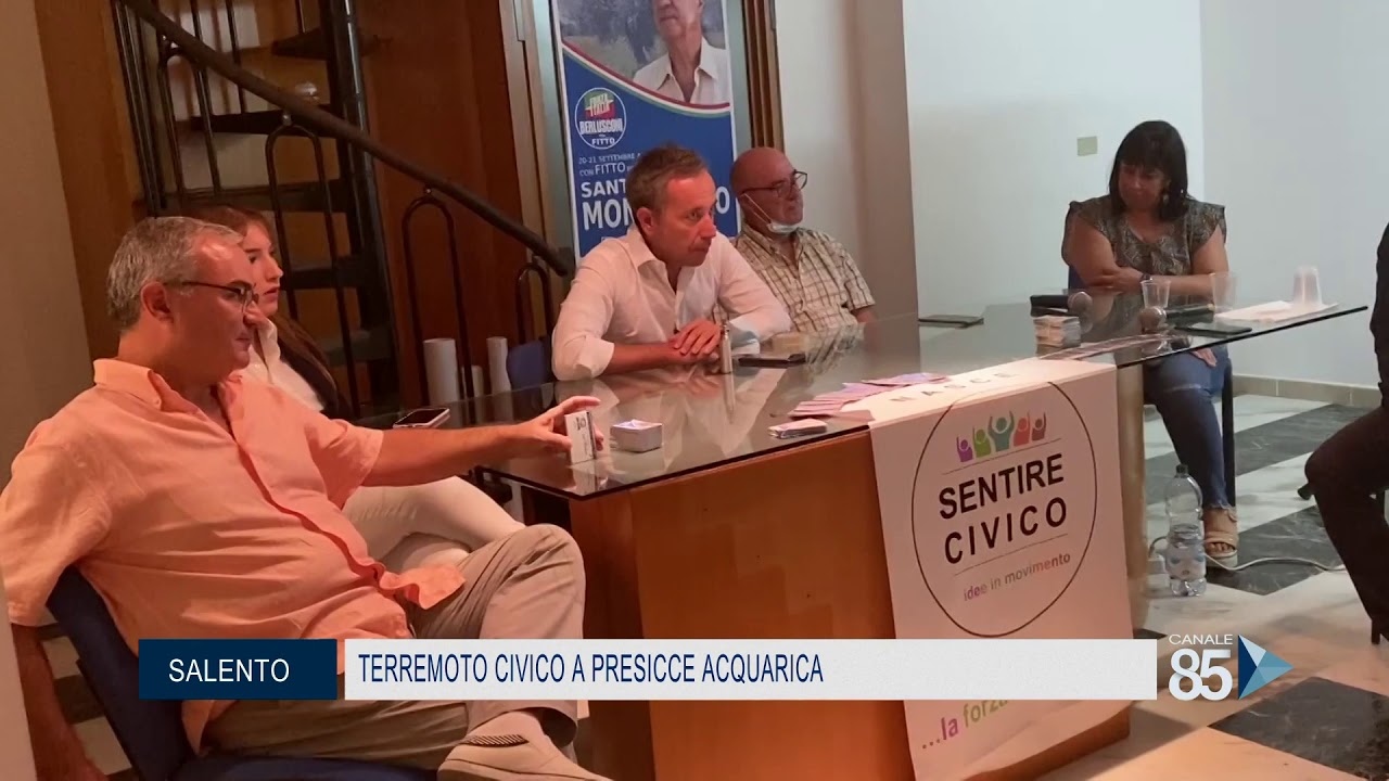 23 Ottobre 2020   Salento  Terremoto Civico a Presicce Acquarica