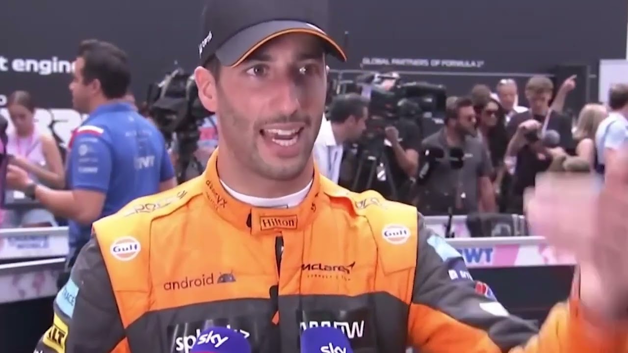 Daniel Ricciardo interview monaco GP