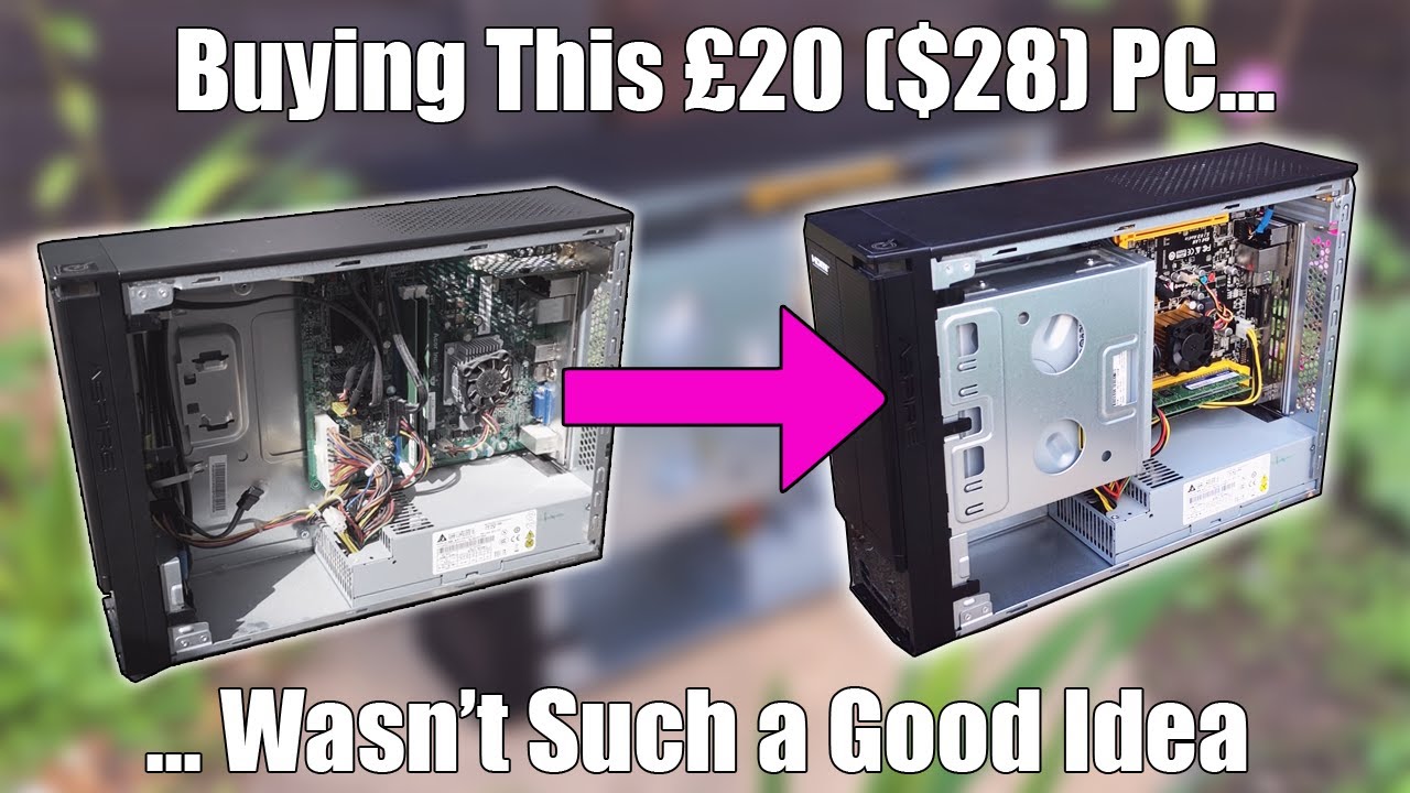 Saving the cheapest PC on eBay