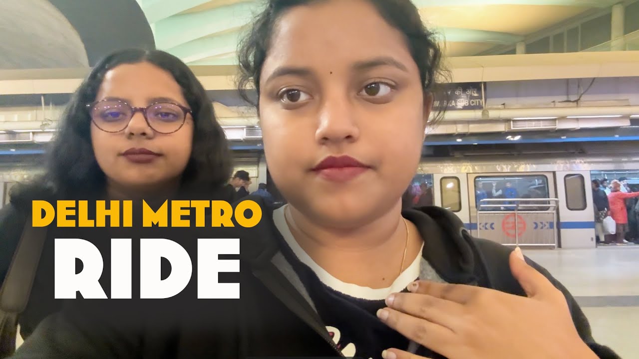 Delhi Metro Ride | EP-10 | |Himachal Rajasthan Trip |