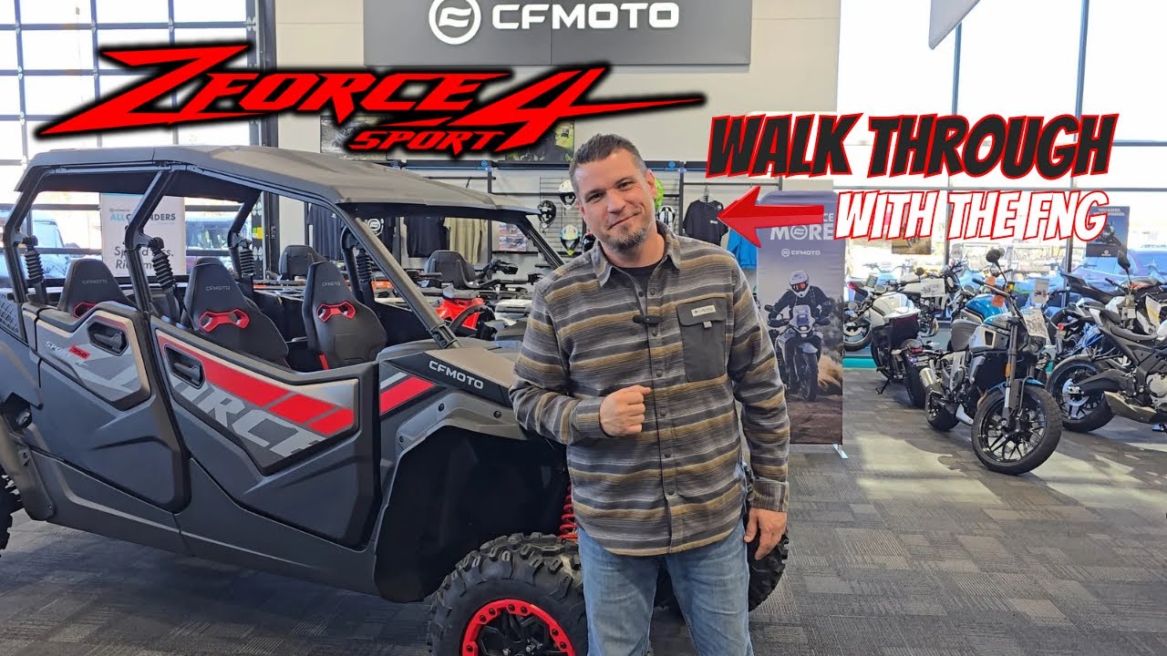 CFMOTO ZForce 950 Sport 4 2026 года — выгодное предложение для всей семьи