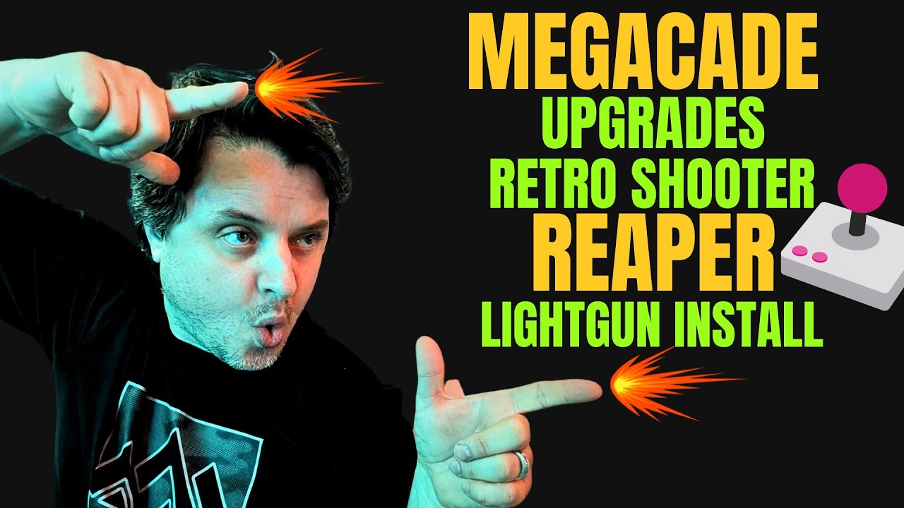 Upgrading My Megacade Lightguns! 🔫 Gun4IR RetroShooter Reapers Mod + LED & Power Upgrade