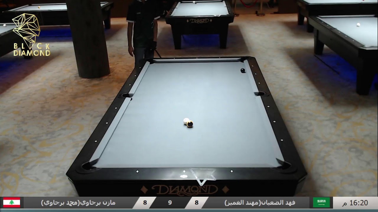 بطولة صيف بلاك دايموند الثالثة للفرق 2023 / دور الثمانية / تسع كرات / فهد الضعيان vs مازن برجاوي