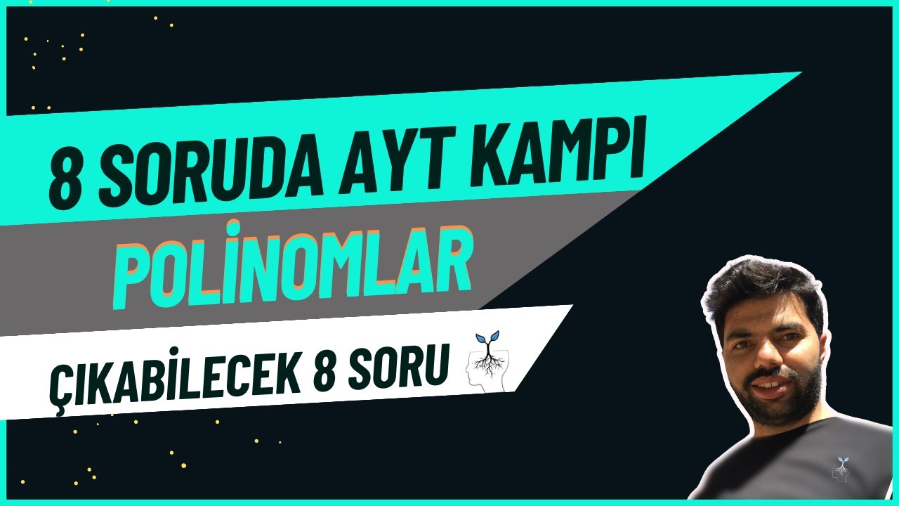 8 Soruda Polinom  #aytmatematiktekrar #polinomtekrar