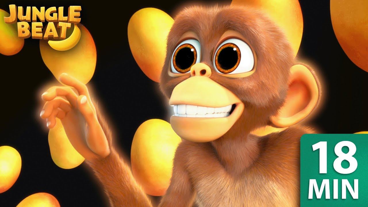 Munki Discovers Mango! | Jungle Beat: Munki & Trunk | FULL EPISODES | Kids Cartoon