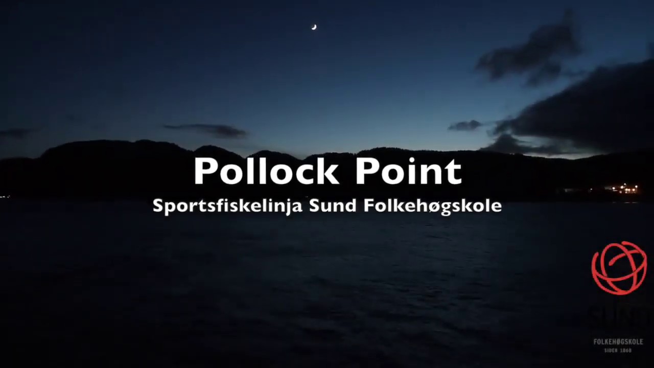 Sportsfiske p&aring; Eskil rock med Sund folkeh&oslash;gskole