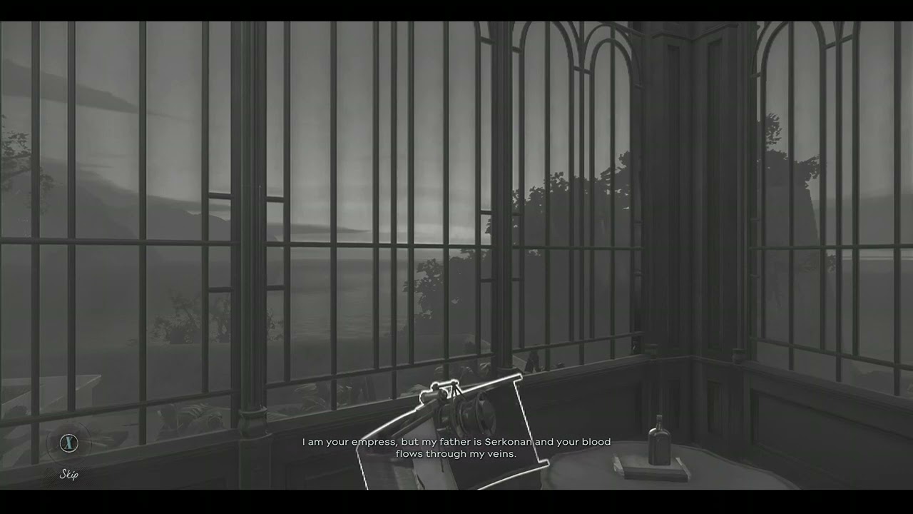 Dishonored 2. Emily’s Speech at the Duke’s Palace. Low Chaos.