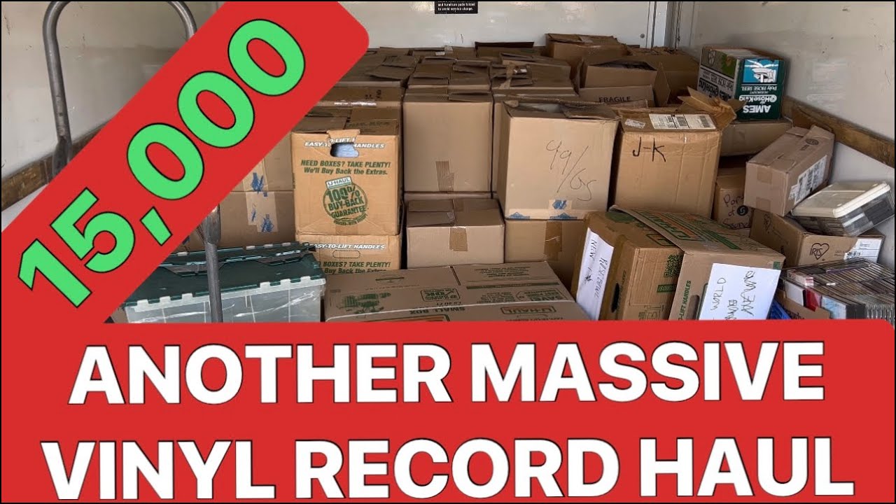 We Scored Another Collection With 15,000 Vinyl Records! DIG 17. Jazz Funk Psych Rock Soul and More!