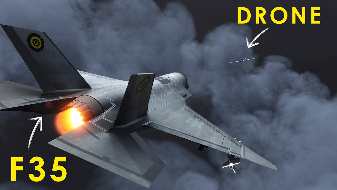 Why US Risk a $100M F-35 on a $70k Iranian Drone?