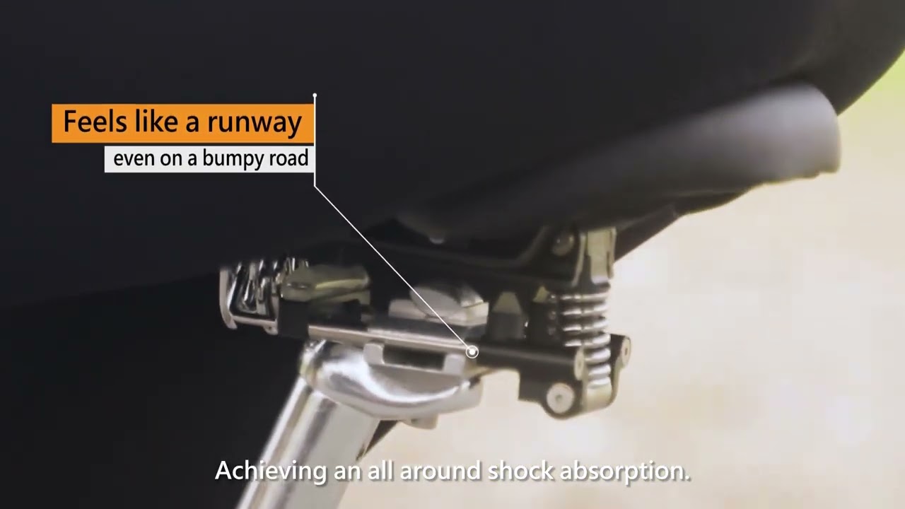 Air Seat - Full-floating saddle suspension system