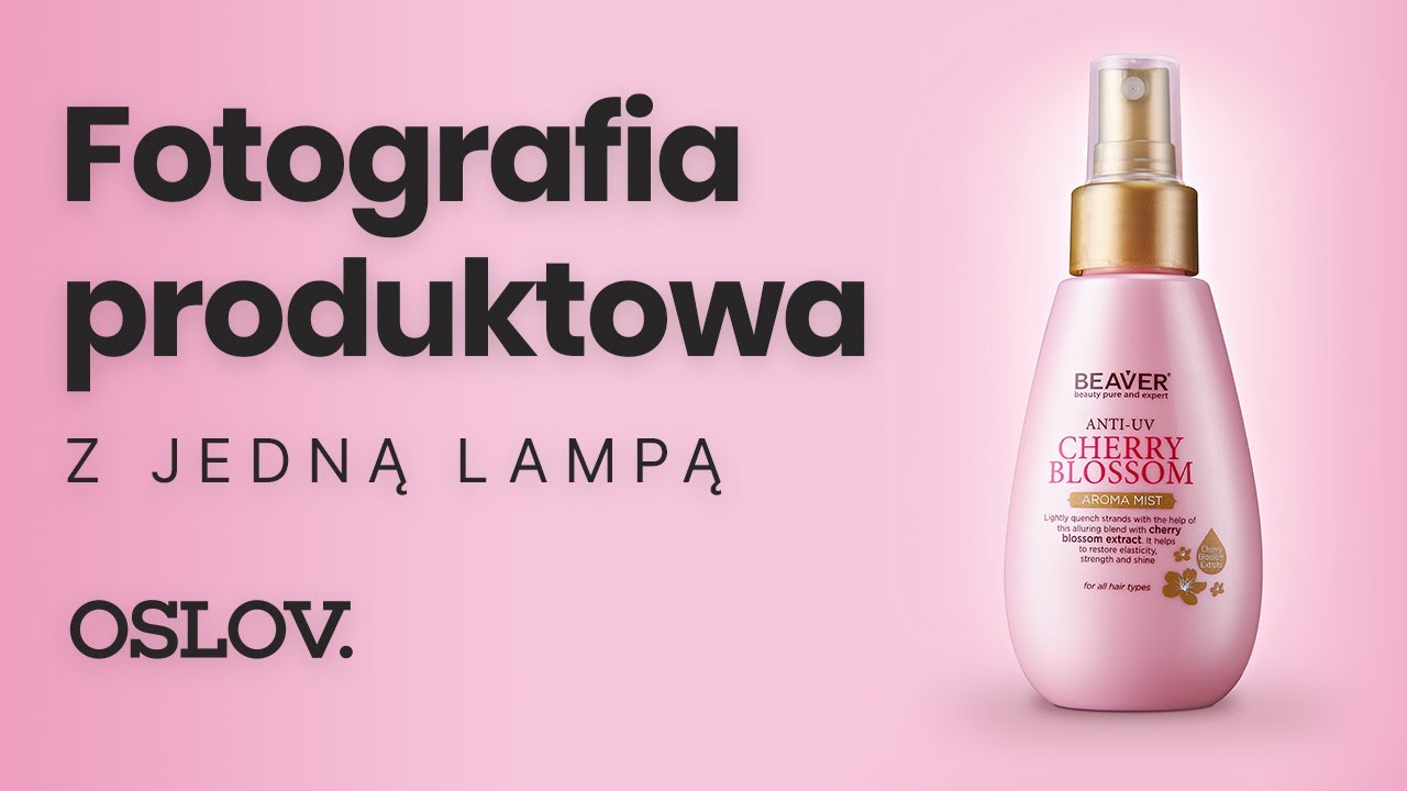 Fotografia produktowa z użyciem jednej lampy reporterskiej | TUTORIAL