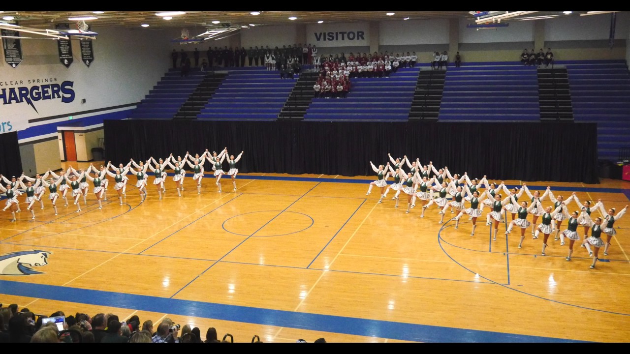 Crowd Pleasers Dance Competition - TWHS Highsteppers Team Kick