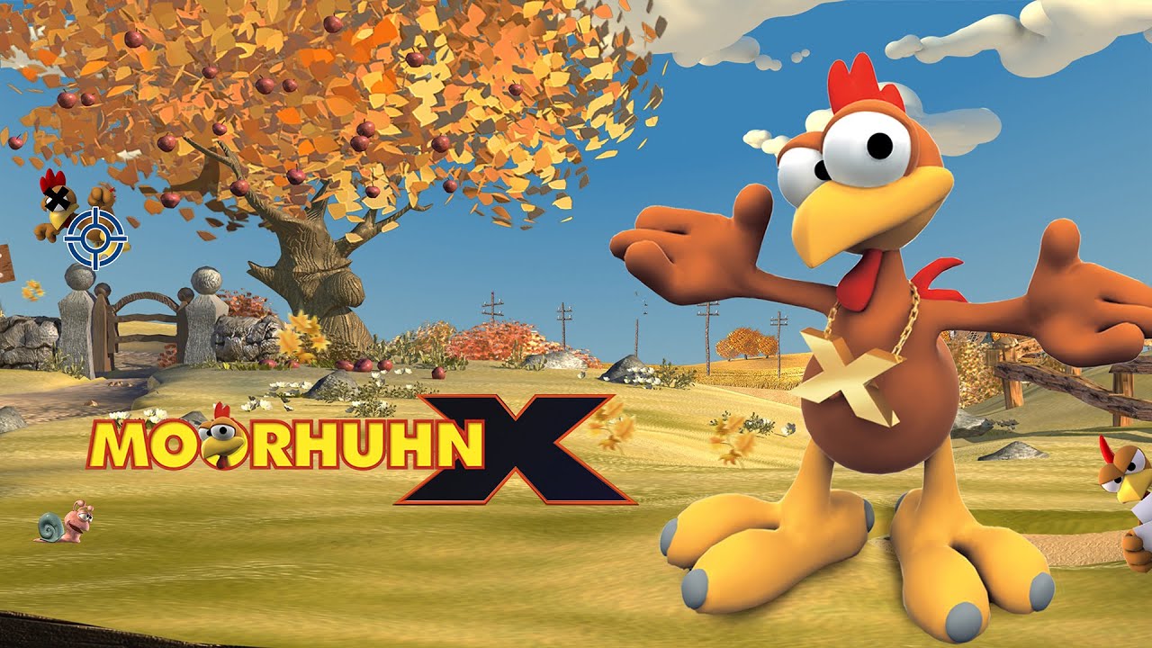 Moorhuhn X. Game für PS4 & PS5. Offizieller deutscher Trailer.