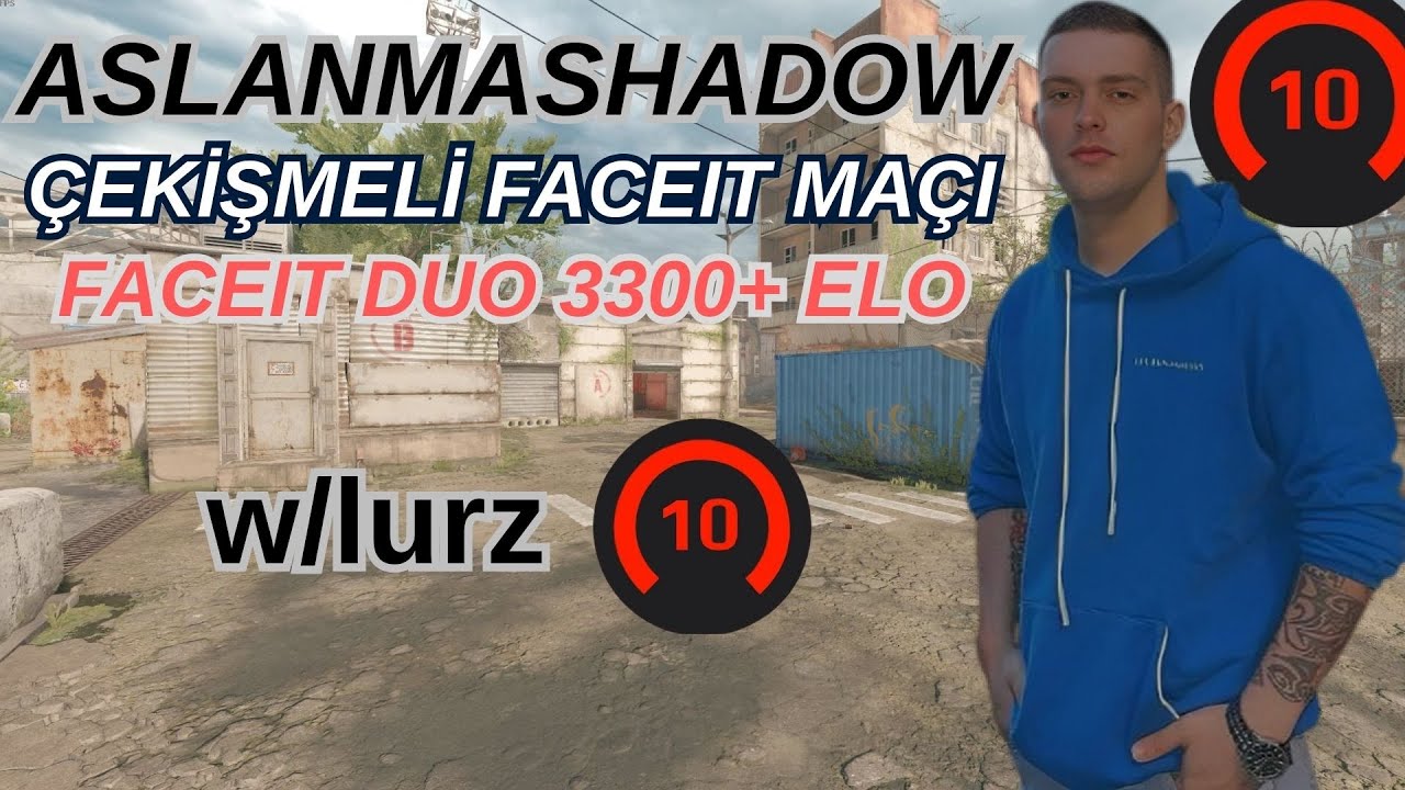 ASLANMASHADOW ÇEKİŞMELİ FACEIT MAÇI | FACEIT DUO 3300+ ELO | CS2 INFERNO