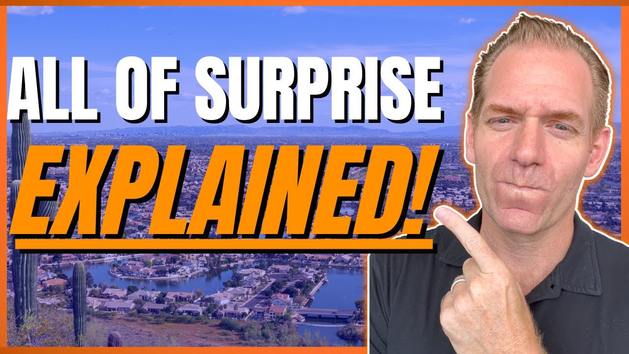 Living in Surprise Arizona - Everything you need to know [FULL MAP TOUR]