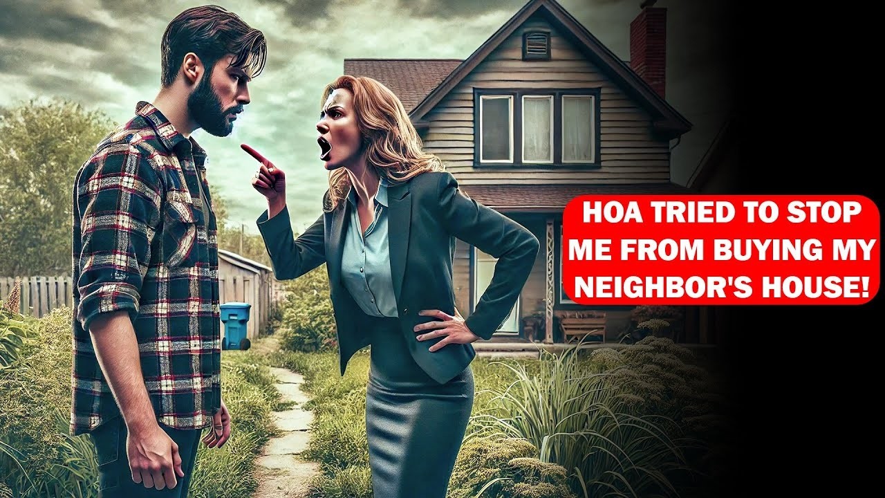 HOA Told Me Not to Buy My Neighbor’s House—It’s Not Theirs, and I Decide What I Own!