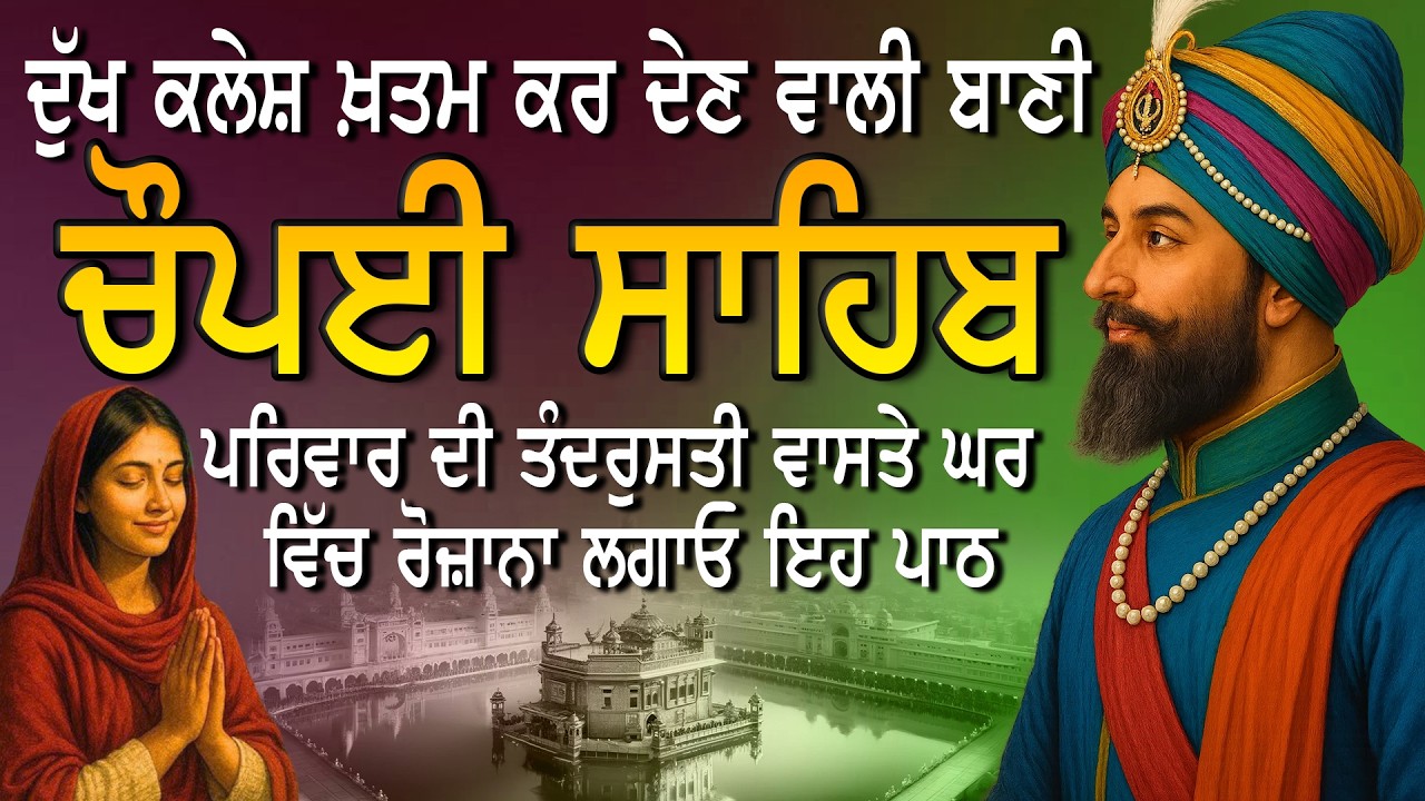 Chaupai Sahib | Chopai Sahib Nitnem | Gurbani Nitnem  | ਚੌਪਈ ਸਾਹਿਬ | ਚੌਪਈ ਨਿਤਨੇਮ | Chaupai | Vol- 15