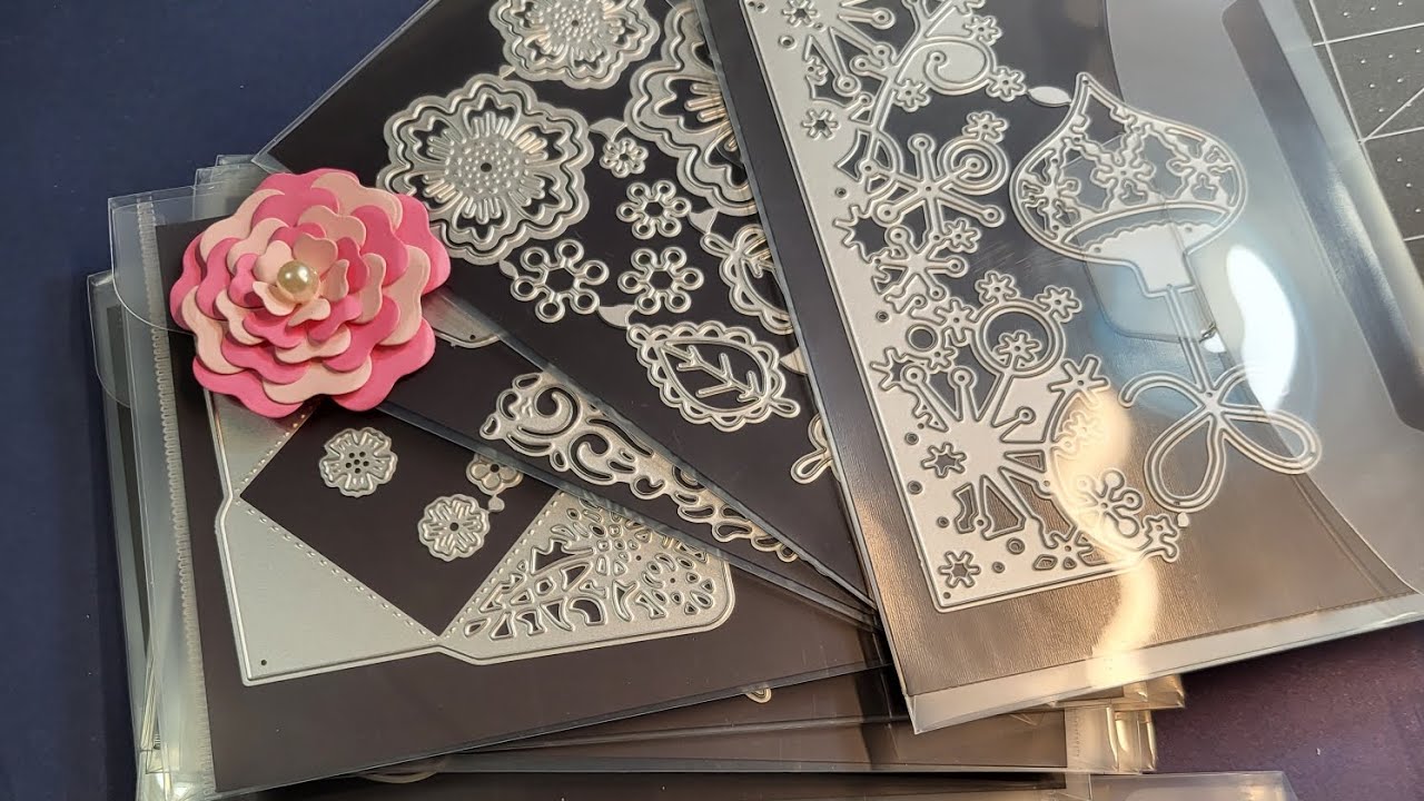 Large Temu haul with die cuts storage