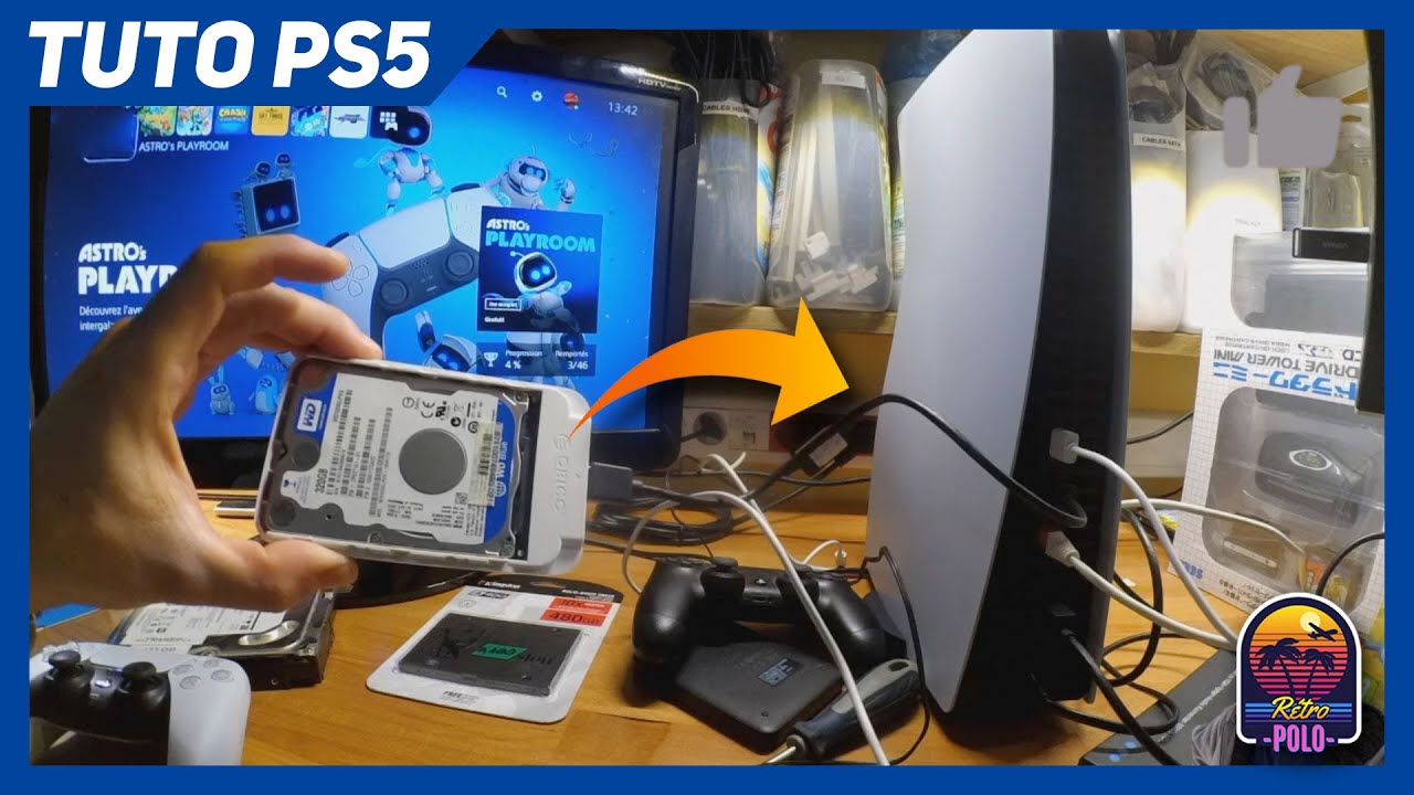 Tuto PS5 : brancher un disque ou SSD USB sur PlayStation 5 (et pourquoi)