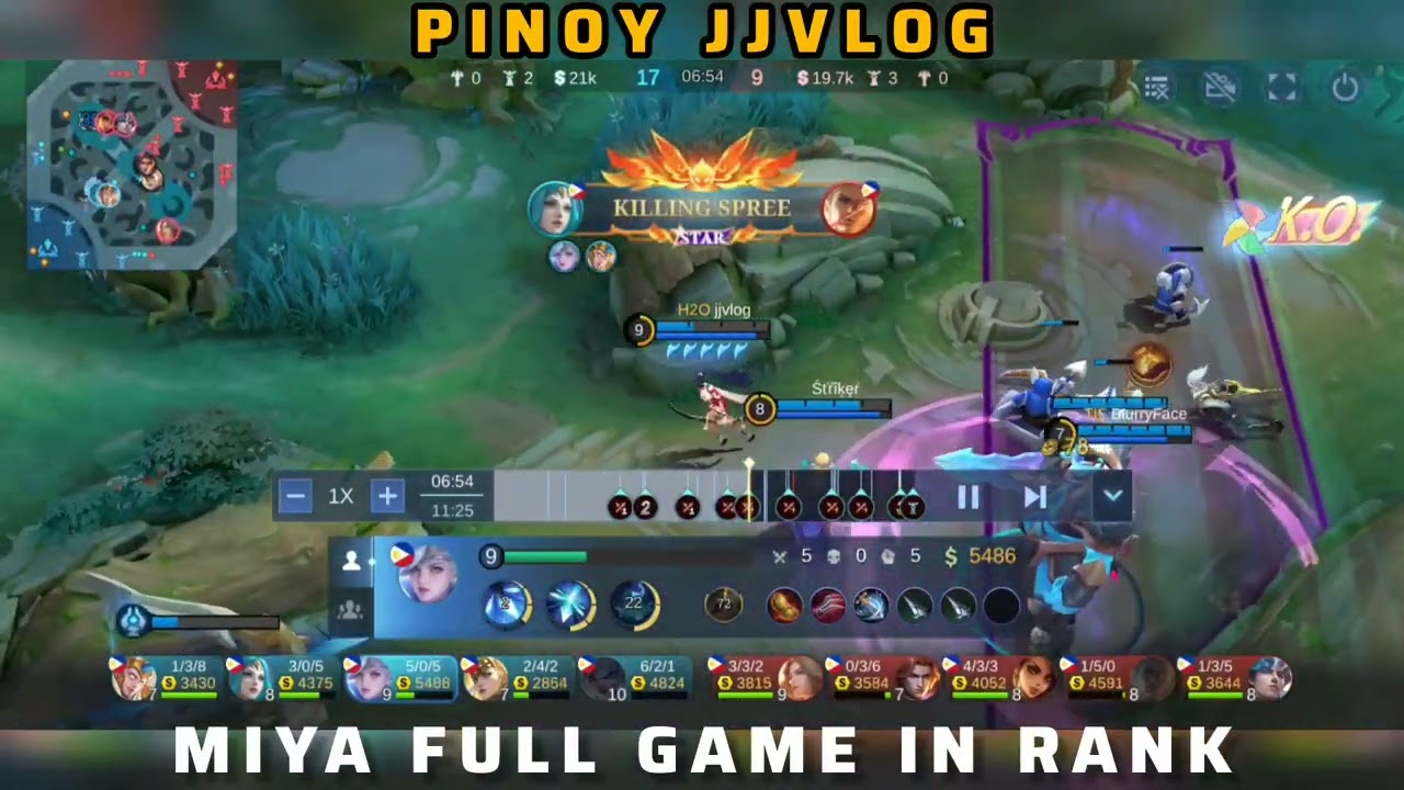 Мия: Полная игра в рейтинге || Mobile Legends Bang Bang