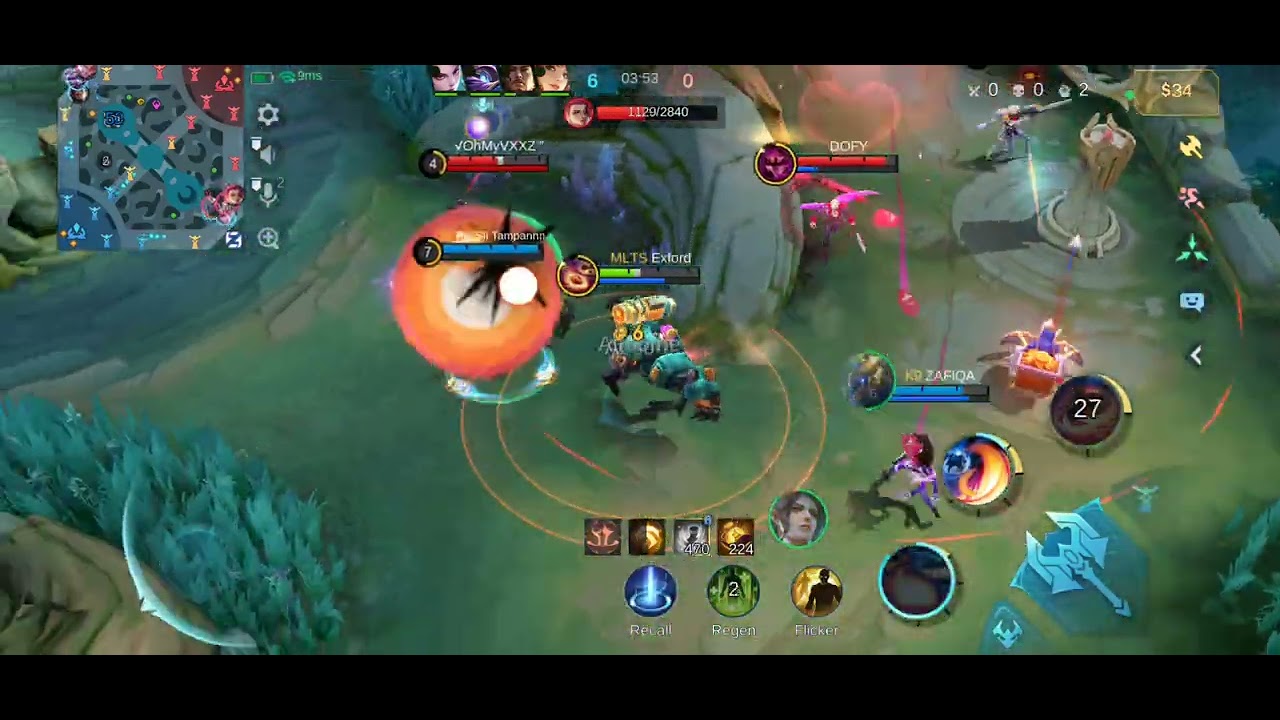 Hero Cover plus Inisiator Auto Win! #mobilelegends #jawhead #mlbbindonesia 