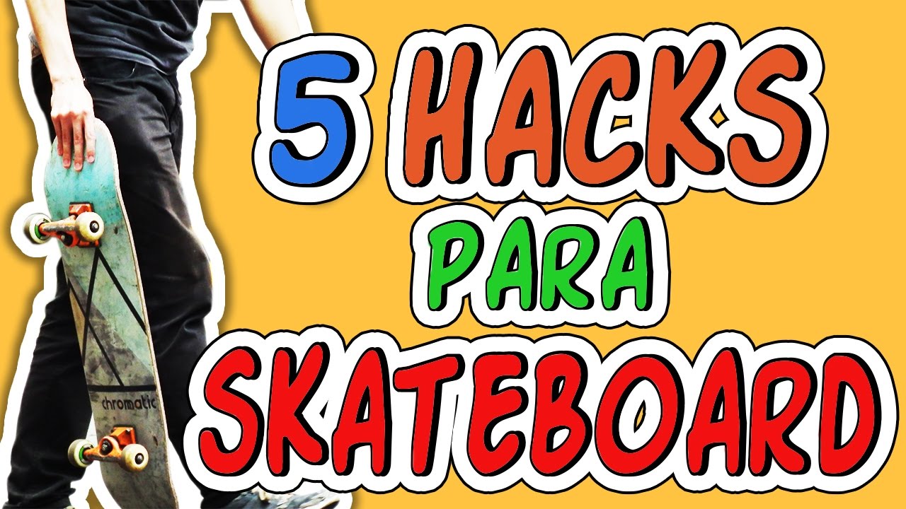 5 INCREIBLES HACKS O TIPS PARA SKATEBOARD | LIVE HACKS PARA SKATEBOARDING | R2ArturSuarez