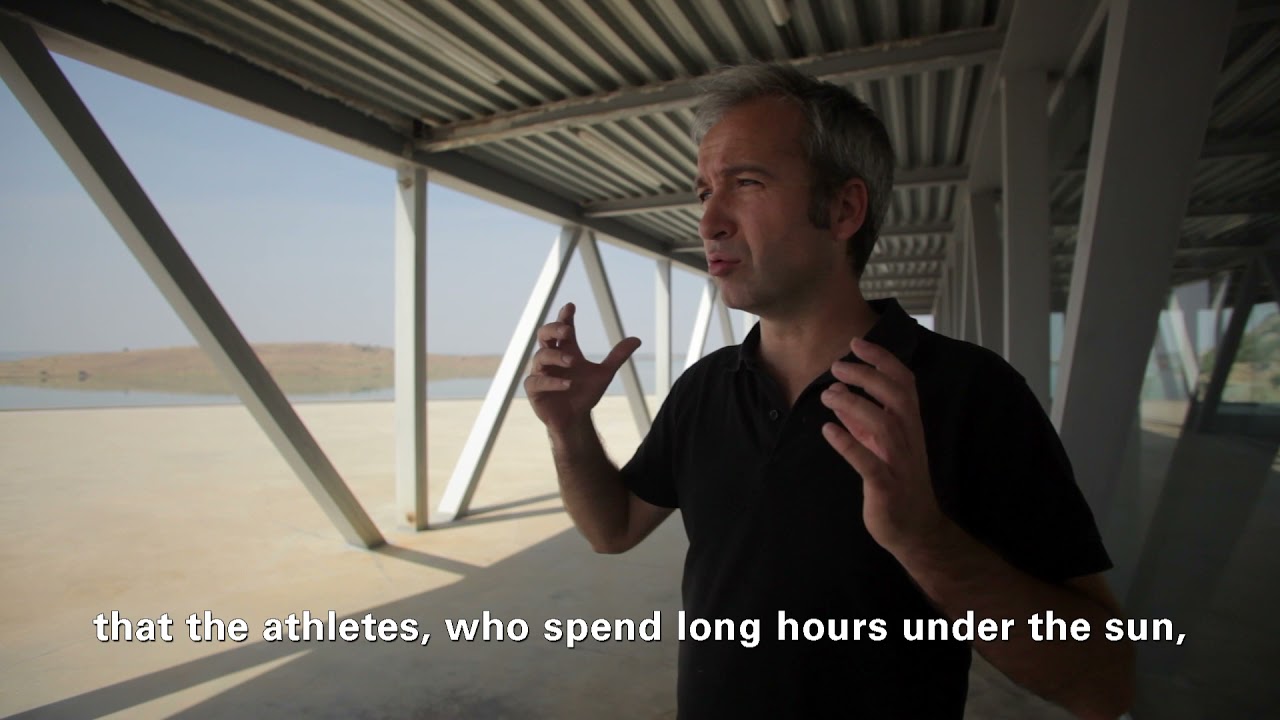 José María Sánchez García interview about the Rowing Centre / Spain