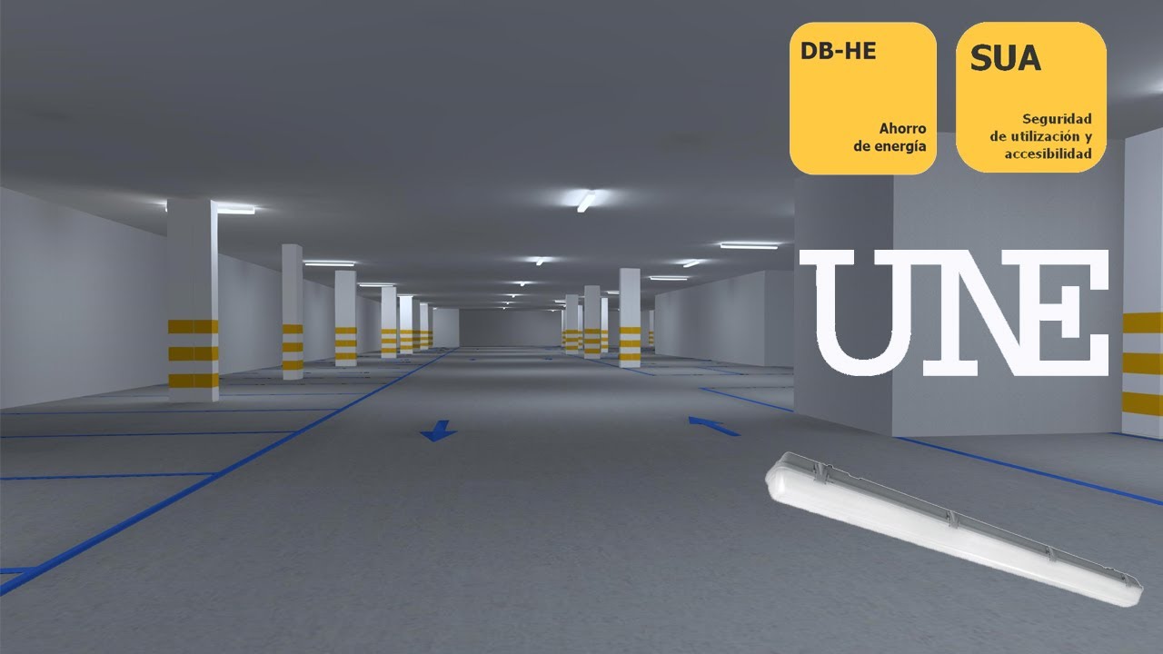 ¿ Cómo hacer el diseño de iluminación de un aparcamiento interior ? I DIALUX EVO