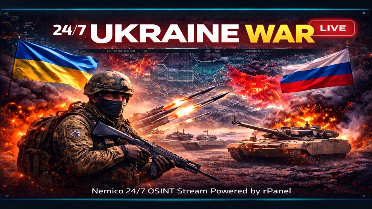 🔴 LIVE TRACKING THE UKRAINE WAR | 24/7 OSINT & GLOBAL EVENTS MONITOR