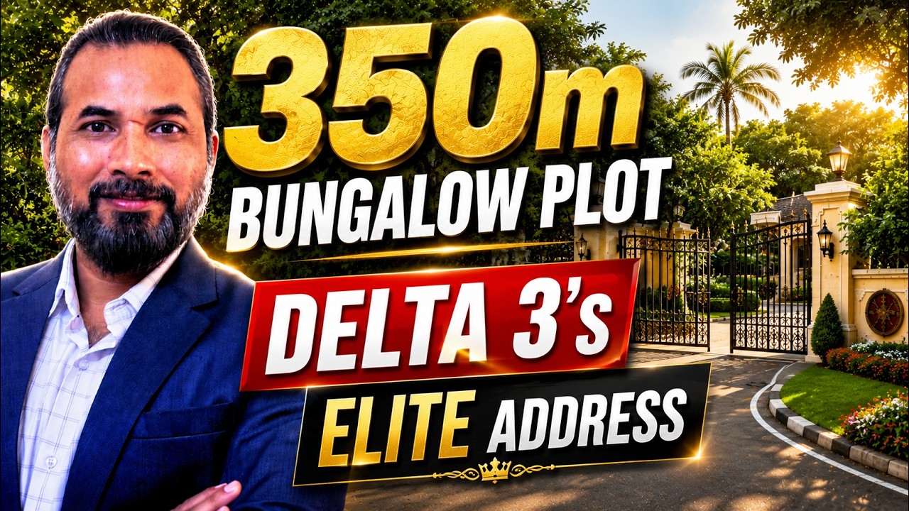 350m Premium Plot in Delta 3 | Why the Rich Buy Here?