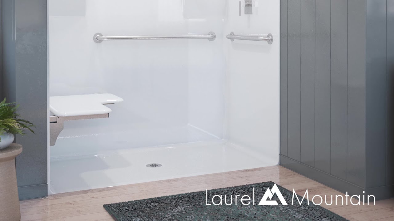 ADA Showers  | Laurel Mountain Whirlpools