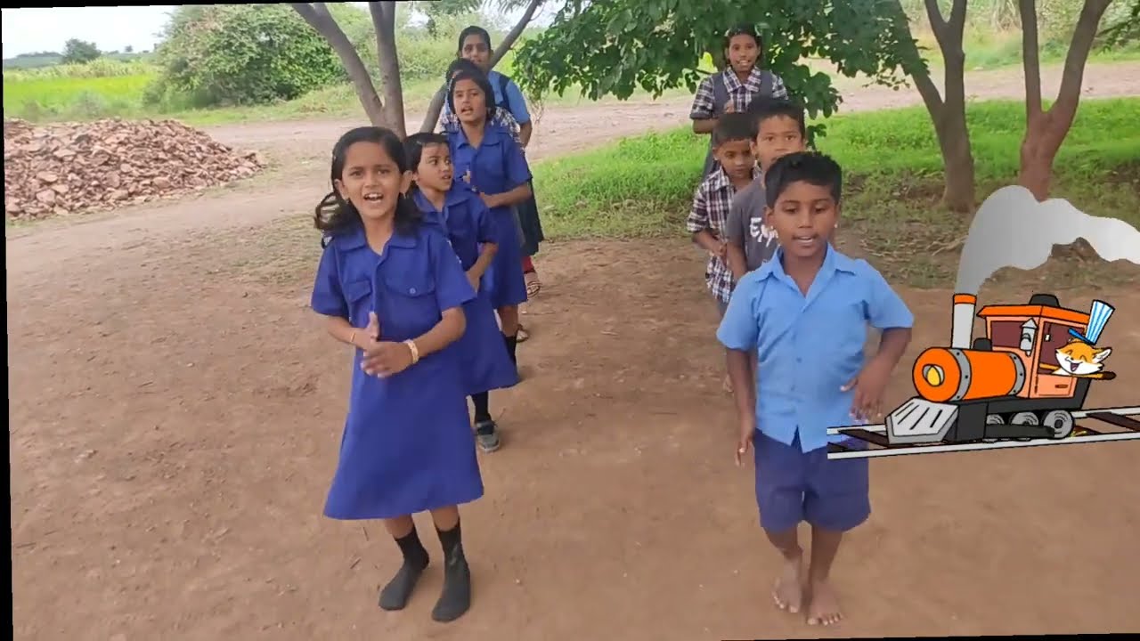 गाडी आली गाडी आली झुक झुक झुक  कविता गायन |इ-पहिली |Gadi ali gadi ali zuk zuk kavita| kavita gayan