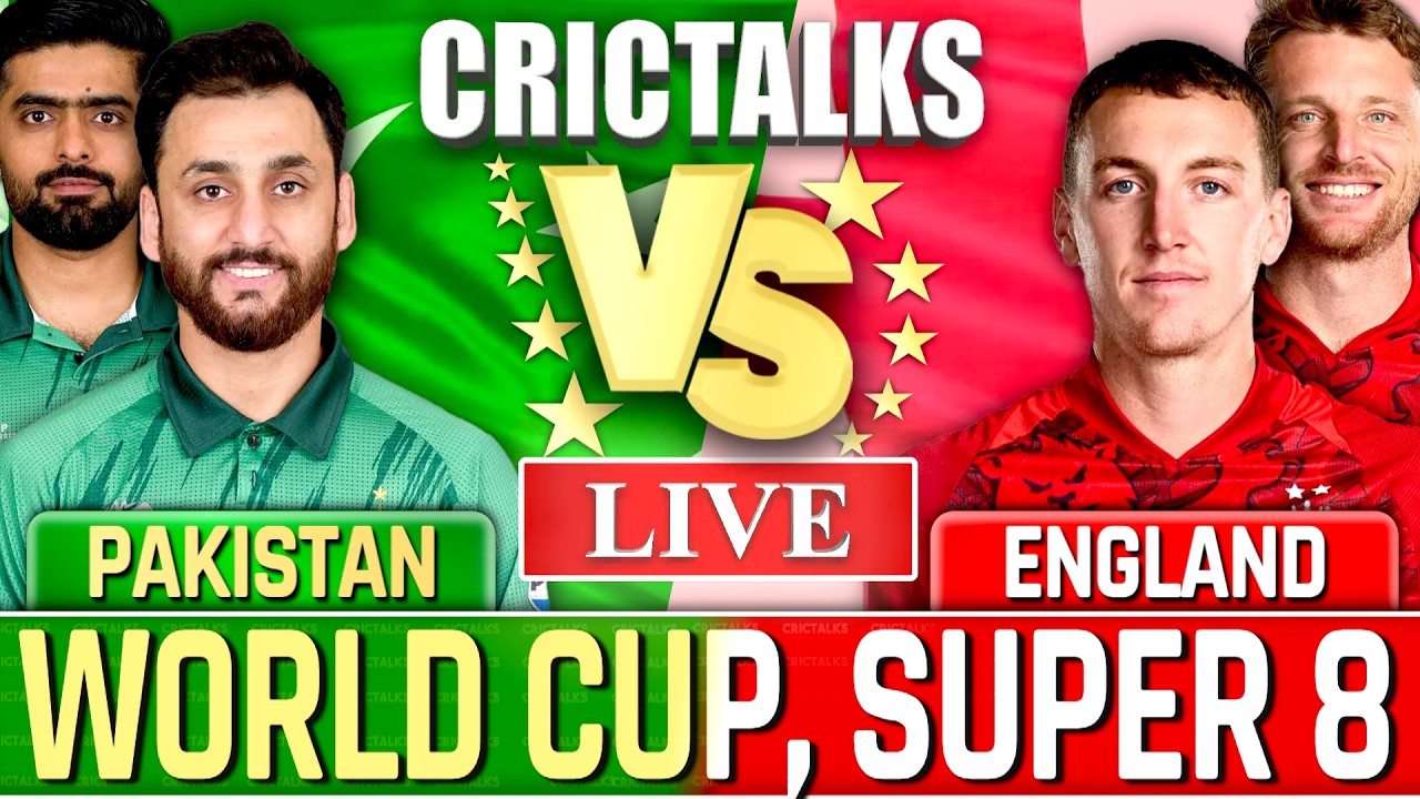 🔴 PAK v ENG,Cricket Live Match Today, T20 World Cup 2026 2nd Inning Live Cricket Score Commentary