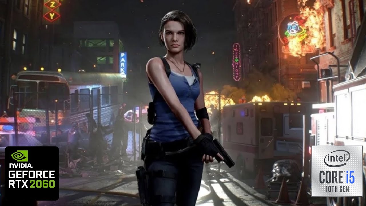 Resident Evil 3 Remake  RTX 2060 & i5 10400F Gaming Benchmark 1080p ALL Settings
