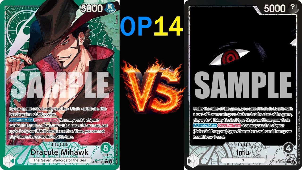 OP14 Local Mihawk vs Imu Finals 1/22/26