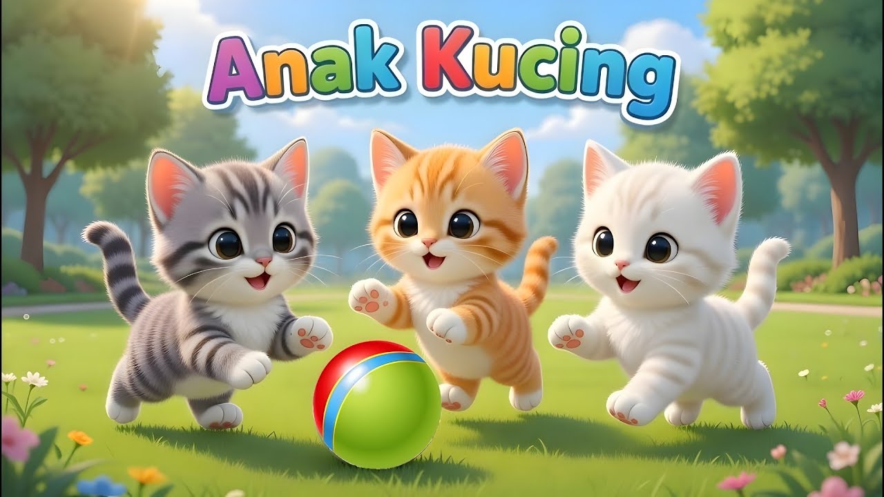 Anak Kucing - Lagu Anak Anak - Lagu Anak Viral - Lagu Anak Terbaru