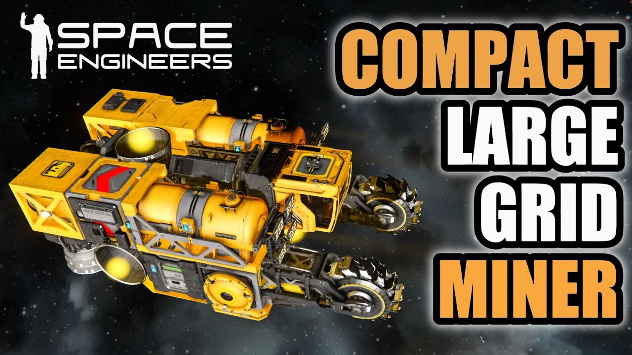 САМЫЙ МАЛЕНЬКИЙ КРУПНЫЙ МАЙНЕР — SPACE ENGINEERS 2025