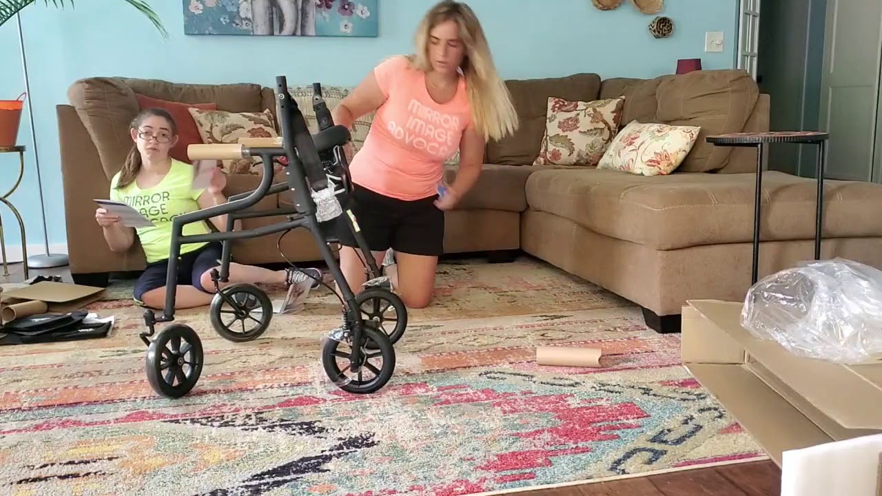 Unboxing of LifeGlider Hands-free Mobility Walker