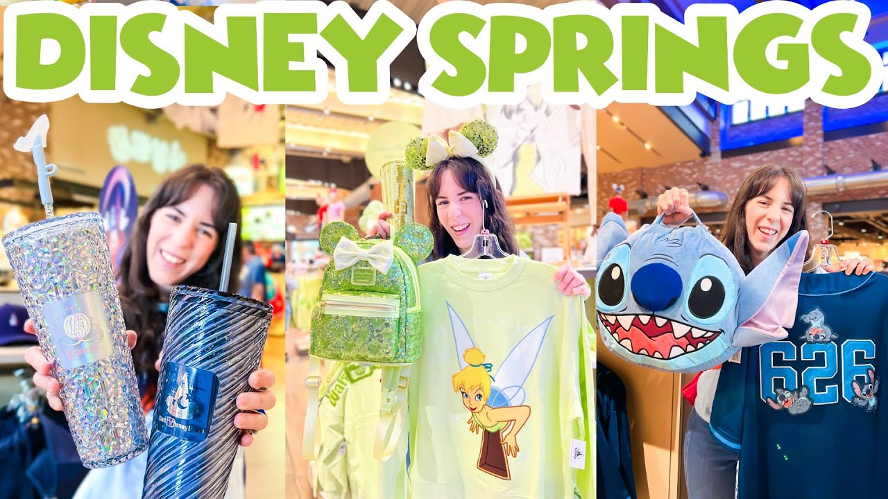 DISNEY SPRINGS New Merch Update! March 2025 | Walt Disney World | Disney Parks