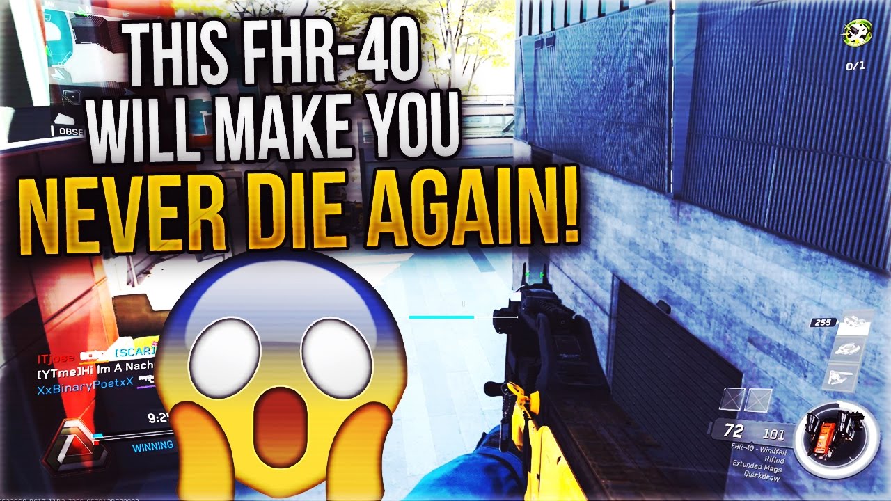 FHR-40 WINDFALL: The BEST MISSION TEAM WEAPON UNLOCK in INFINITE WARFARE!? (Tips & Tricks)